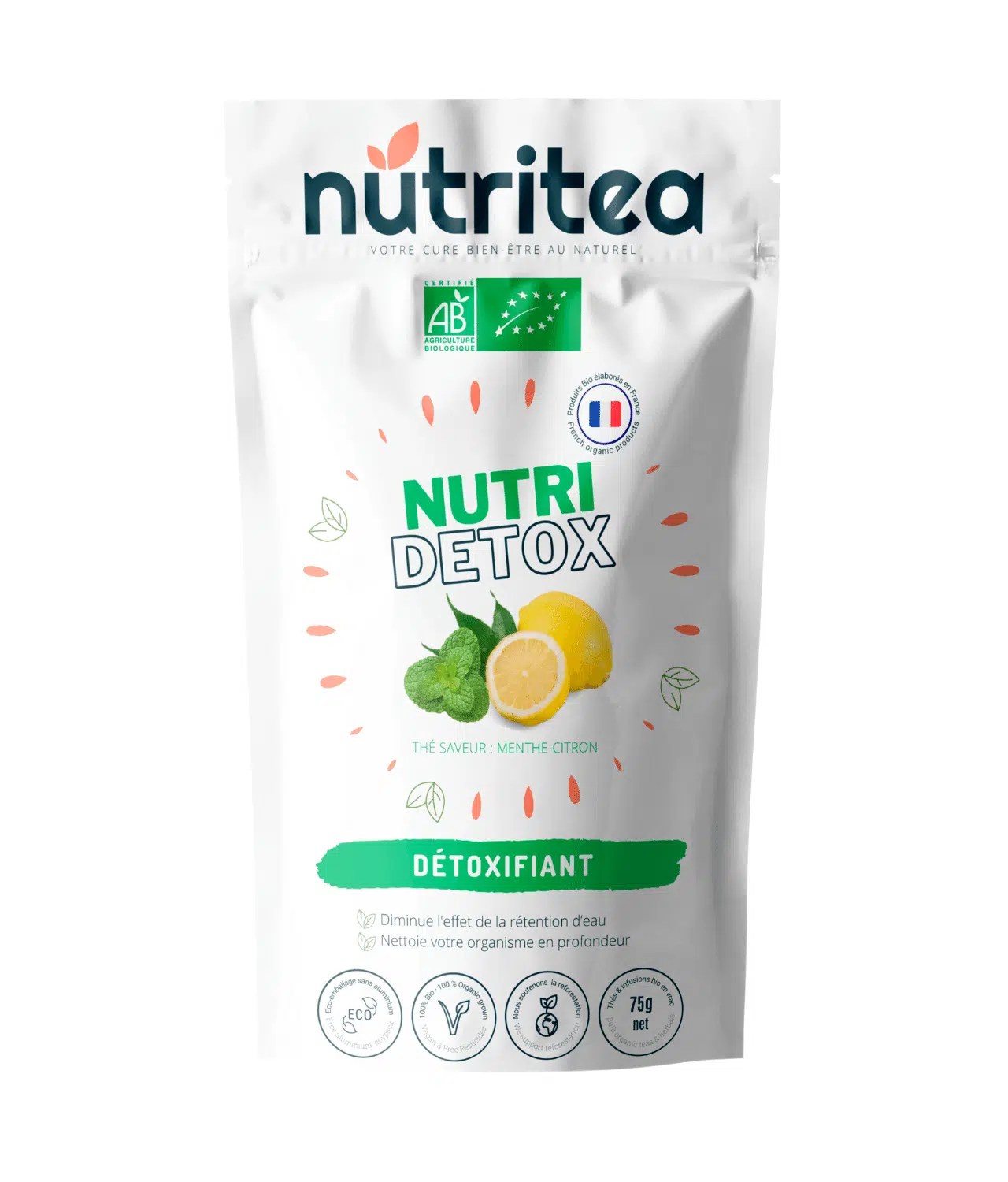 Thé Détox & Drainant Bio – NutriDetox