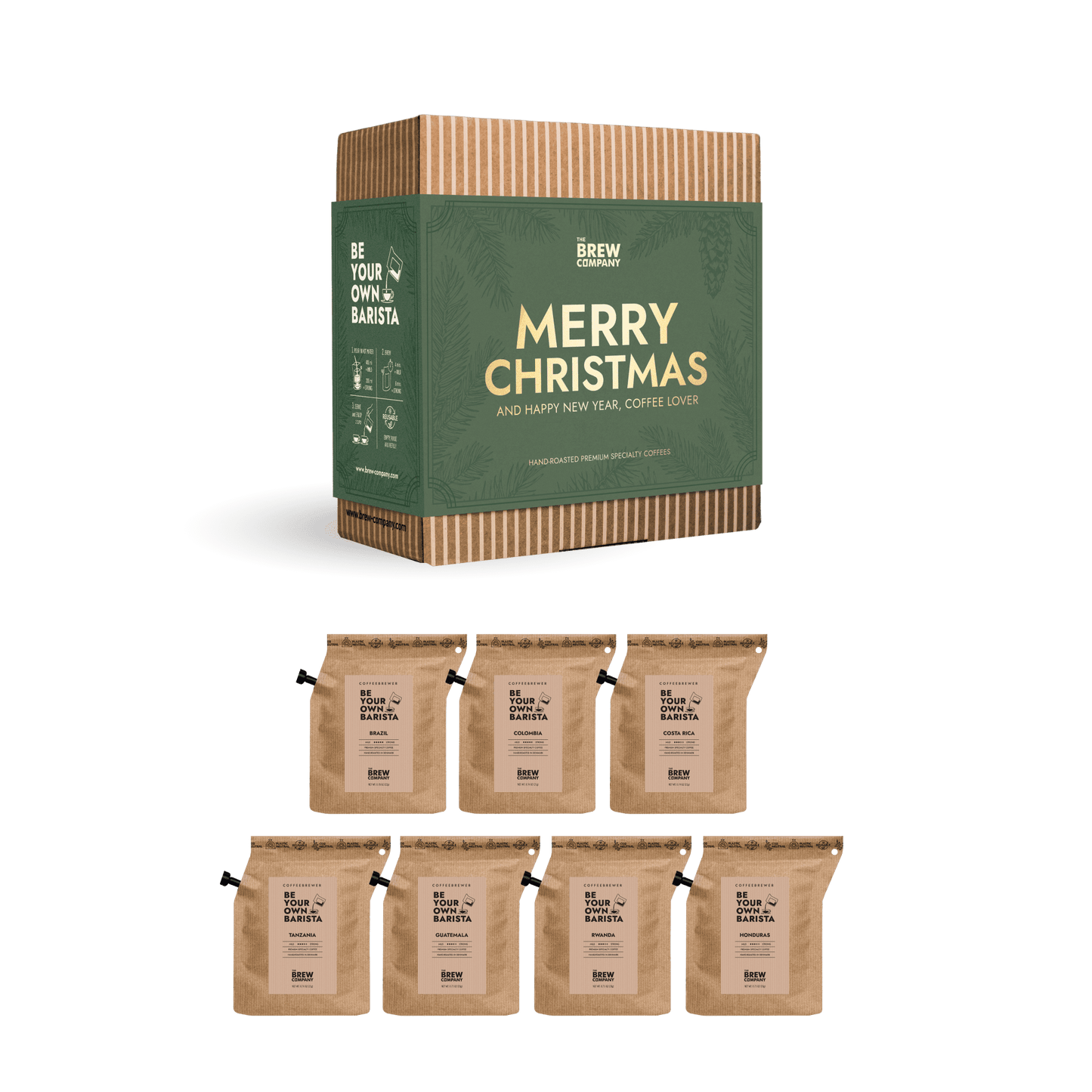 Coffret Cadeau Café Spécialité – Noël Premium