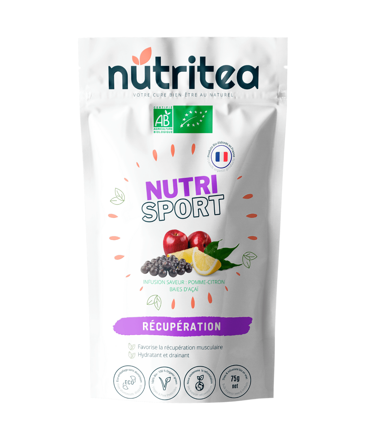 Tisane Bio Récupération Muscles – NutriSport