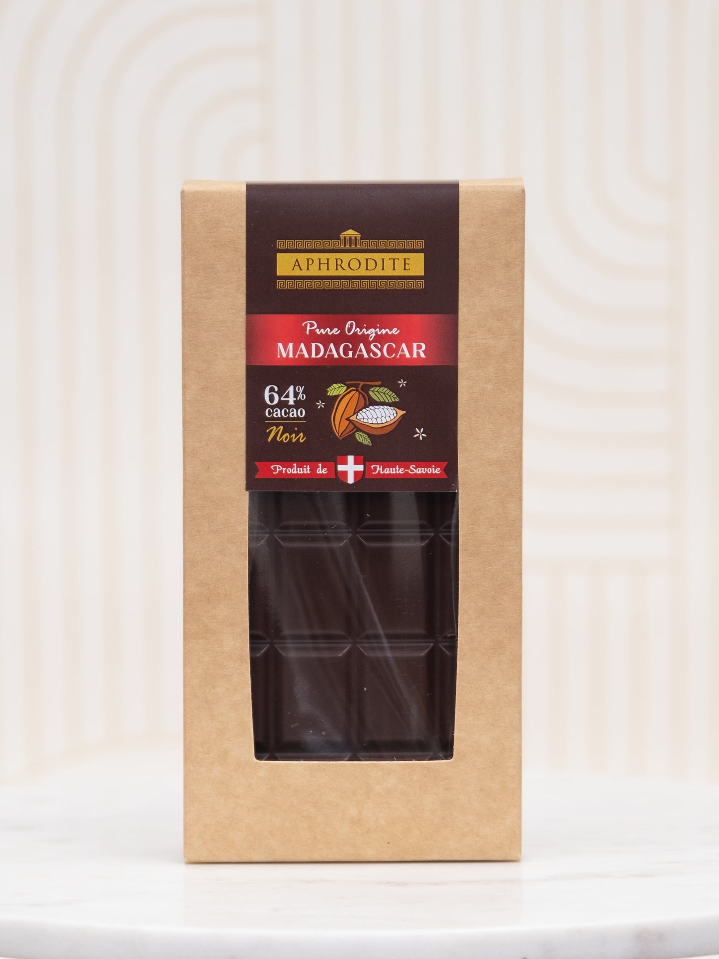 Tablette Chocolat Noir 64% – Origine Madagascar