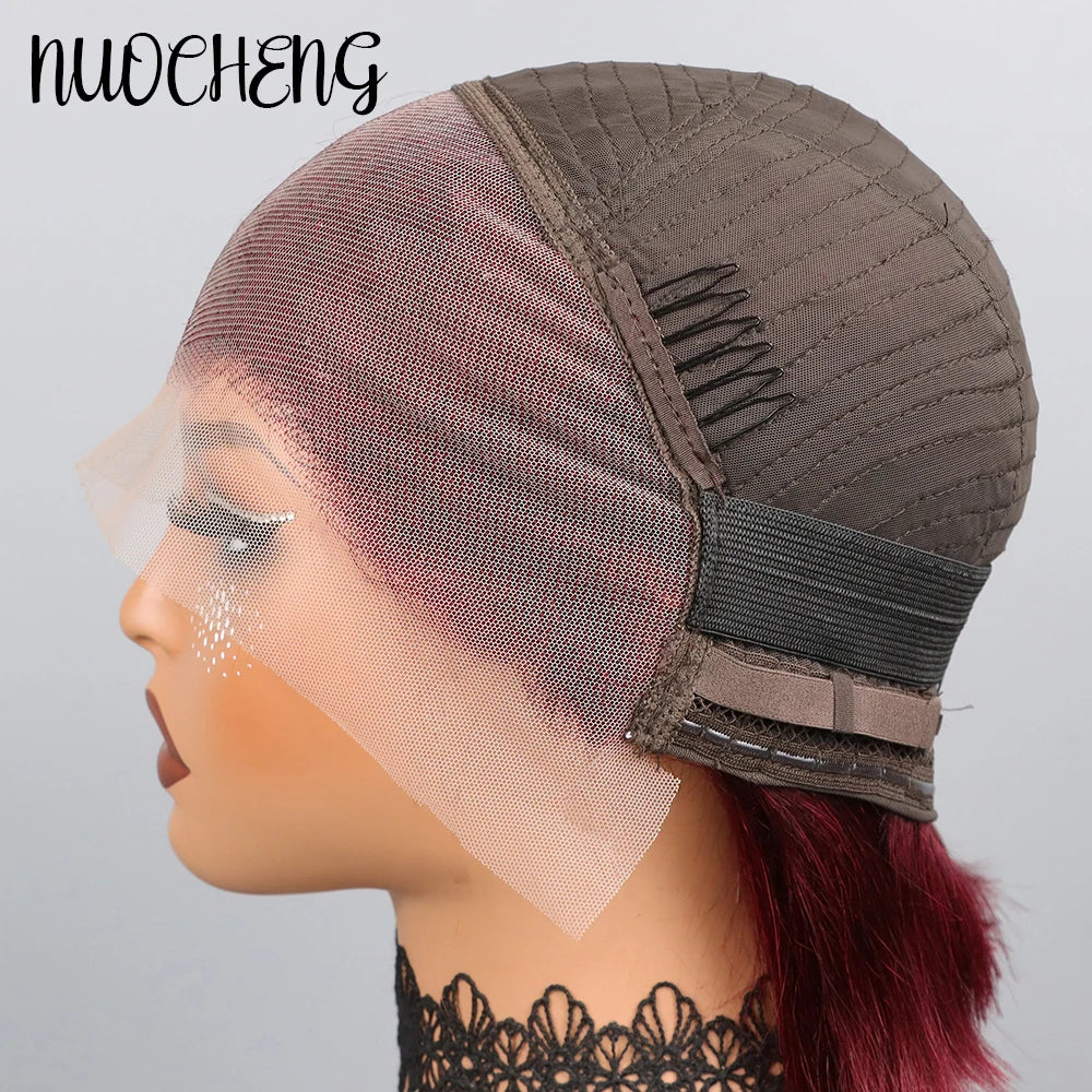 13x4 HD Lace Bob Wig | Short Straight Human Hair – Floreastore