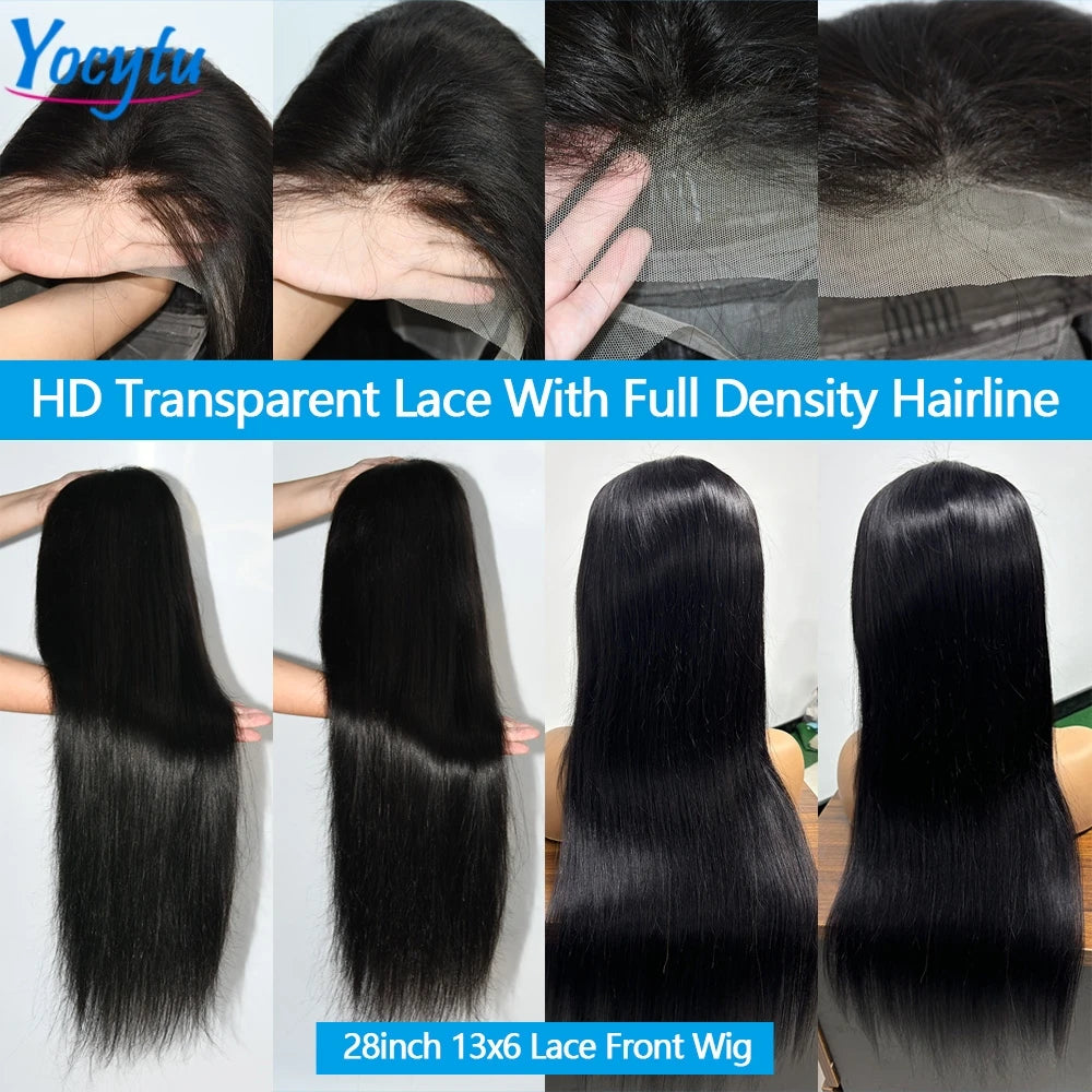 28-30" Lace Front Wig | 13x6 HD Peruvian Human Hair – Floreastore